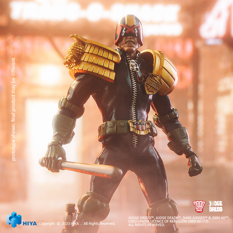 The First 2000 A.D. Judge Dredd 1:18 Figure Arrives from Hiya Toys The First 2000 A.D. Judge Dredd 1:18 Figure Arrives from Hiya Toys