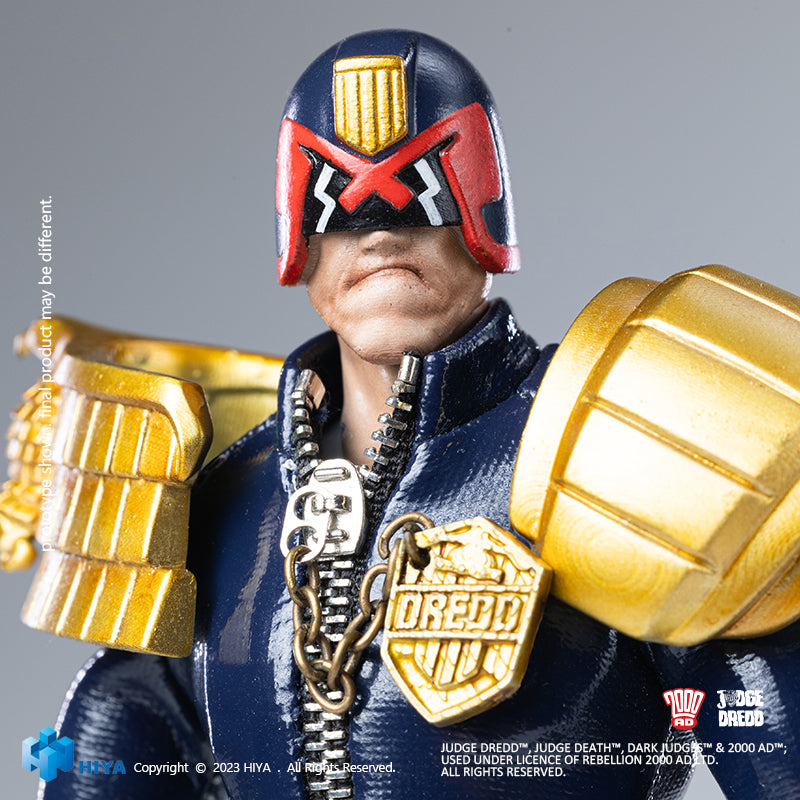 HIYA Exquisite Super Series 1/12 Scale 6 Inch JUDGE DREDD JUDGE DREDD  Action Figure