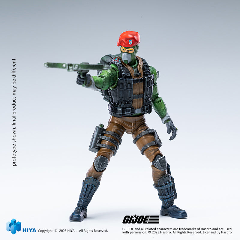 HIYA Exquisite Mini Series 1/18 Scale 4 Inch G.I.Joe Beach Head Action Figure
