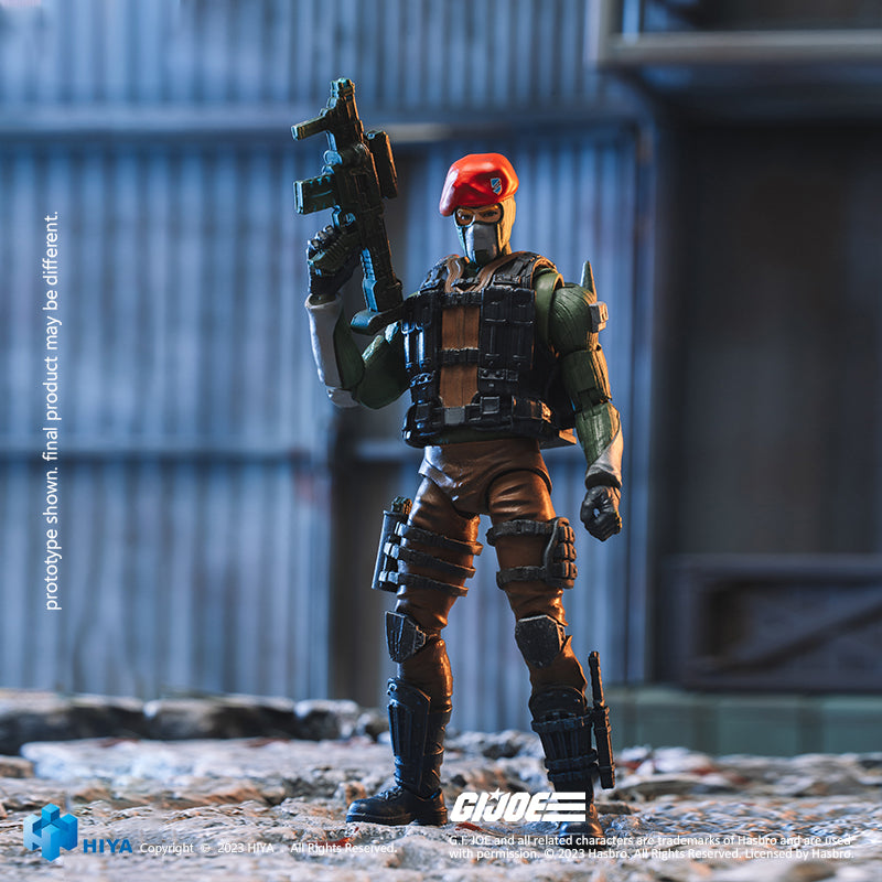 HIYA Exquisite Mini Series 1/18 Scale 4 Inch G.I.Joe Beach Head Action Figure