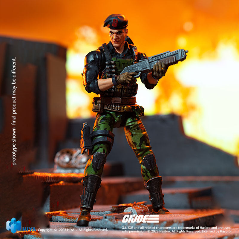 HIYA Exquisite Mini Series 1/18 Scale 4 Inch G.I.Joe Flint Action Figure