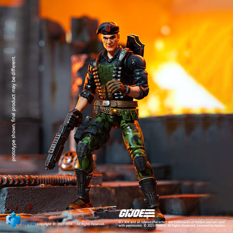 HIYA Exquisite Mini Series 1/18 Scale 4 Inch G.I.Joe Flint Action Figure