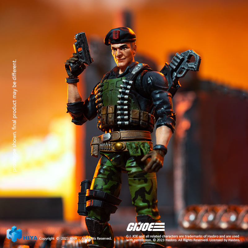 HIYA Exquisite Mini Series 1/18 Scale 4 Inch G.I.Joe Flint Action Figure