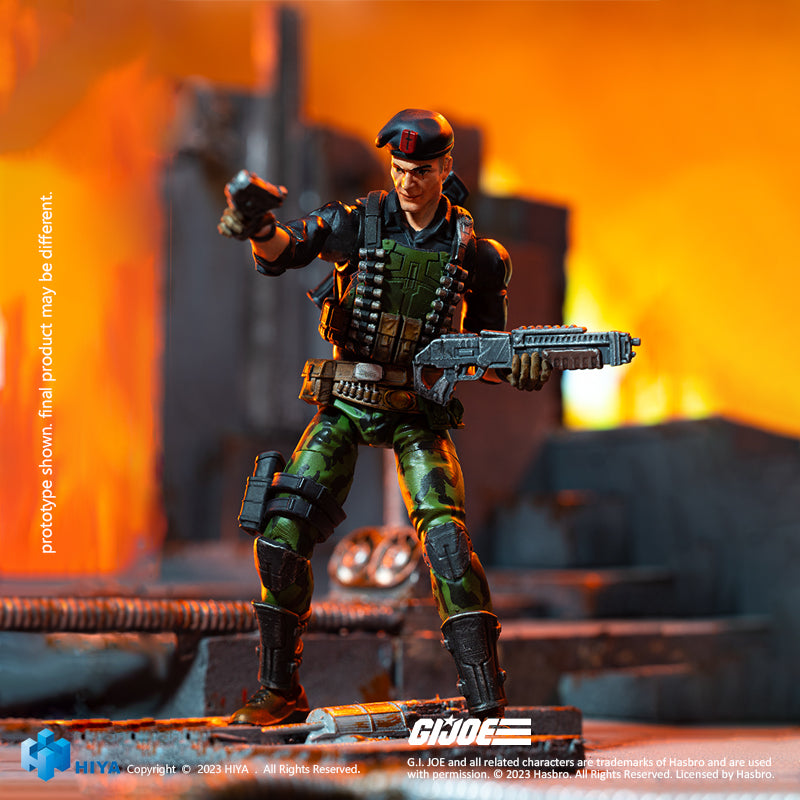 HIYA Exquisite Mini Series 1/18 Scale 4 Inch G.I.Joe Flint Action Figure