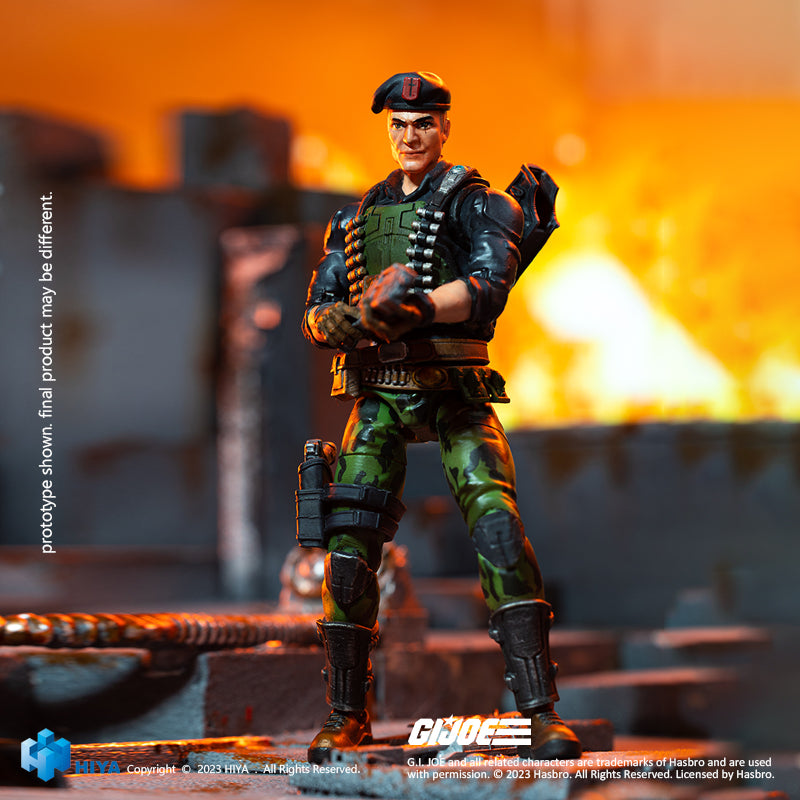 HIYA Exquisite Mini Series 1/18 Scale 4 Inch G.I.Joe Flint Action Figure