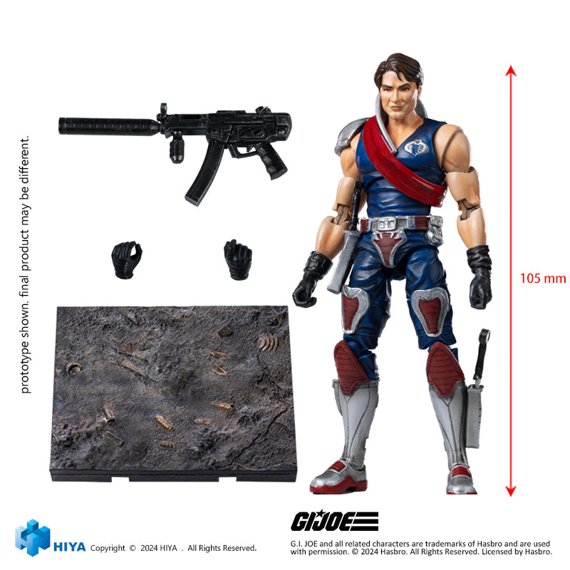 HIYA Exquisite Mini Series 1/18 Scale 4 Inch G.I.Joe Tomax Action Figure