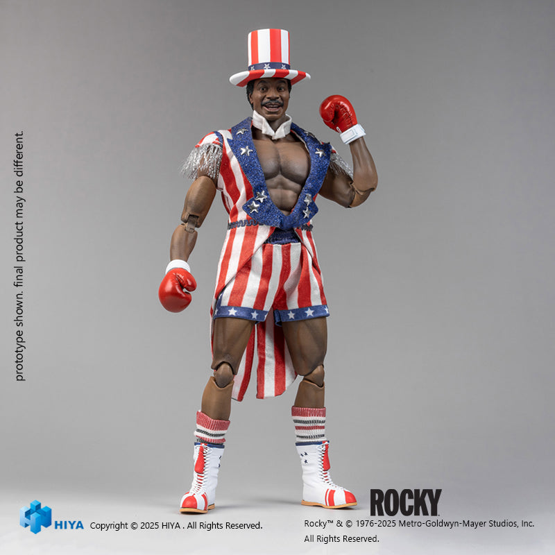 HIYA Exquisite Super Series 1/12 Scale 6 Inch RocKy I Apollo Action Figure
