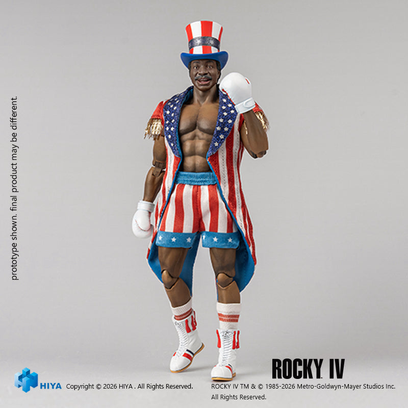 HIYA Exquisite Super Series 1/12 Scale 6 Inch Rocky IV Apollo Action F