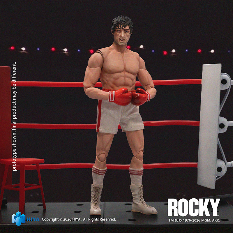 HIYA Exquisite Super Series 1/12 Scale 6 Inch Rocky I Rocky Action Figure