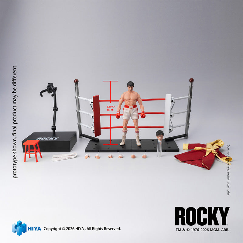 HIYA Exquisite Super Series 1/12 Scale 6 Inch Rocky I Rocky Action Figure