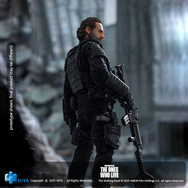 HIYA Exquisite Super 1/12 Scale 6 Inch The Walking Dead The Ones Who Lived Rick Action Figure