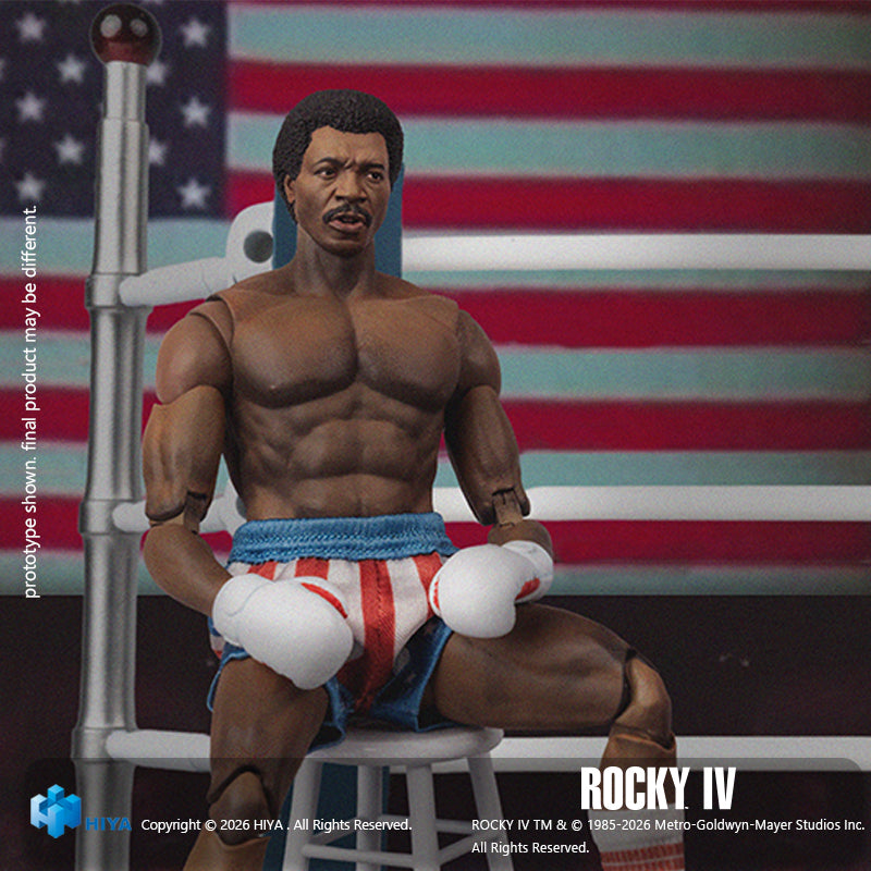 HIYA Exquisite Super Series 1/12 Scale 6 Inch Rocky IV Apollo Action F