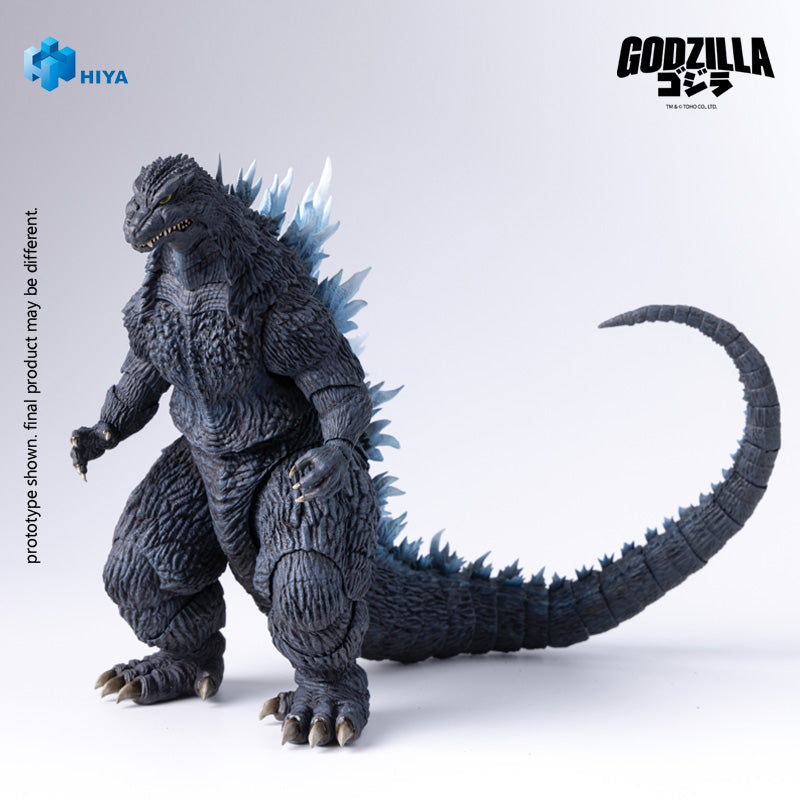 HIYA Exquisite Basic Series  None Scale 7 Inch Godzilla AGAINST MECHAGODZILLA Heat Ray Godzilla  Action Figure