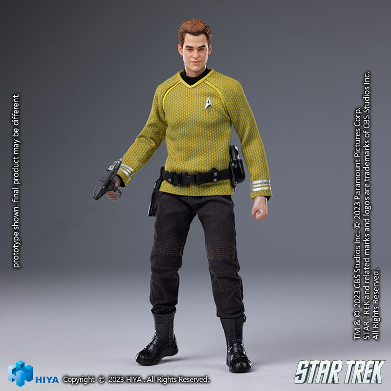 HIYA Exquisite Super Series 1/12 Scale 6 Inch STAR TREK 2009 Kirk Action Figure