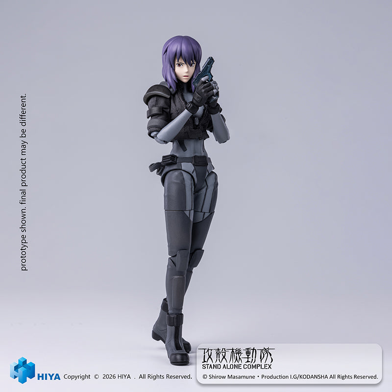 HIYA Exquisite Super Series 1/12 Scale 6 Inch GHOST IN THE SHELL Stand Alone Complex Kusanagi Motoko Battle Suit Version Action Figure