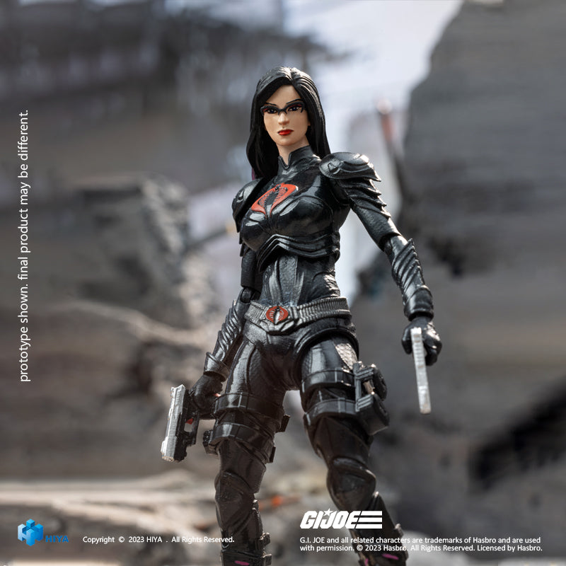 HIYA Exquisite Mini Series 1/18 Scale 4 Inch G.I.Joe Baroness Action Figure