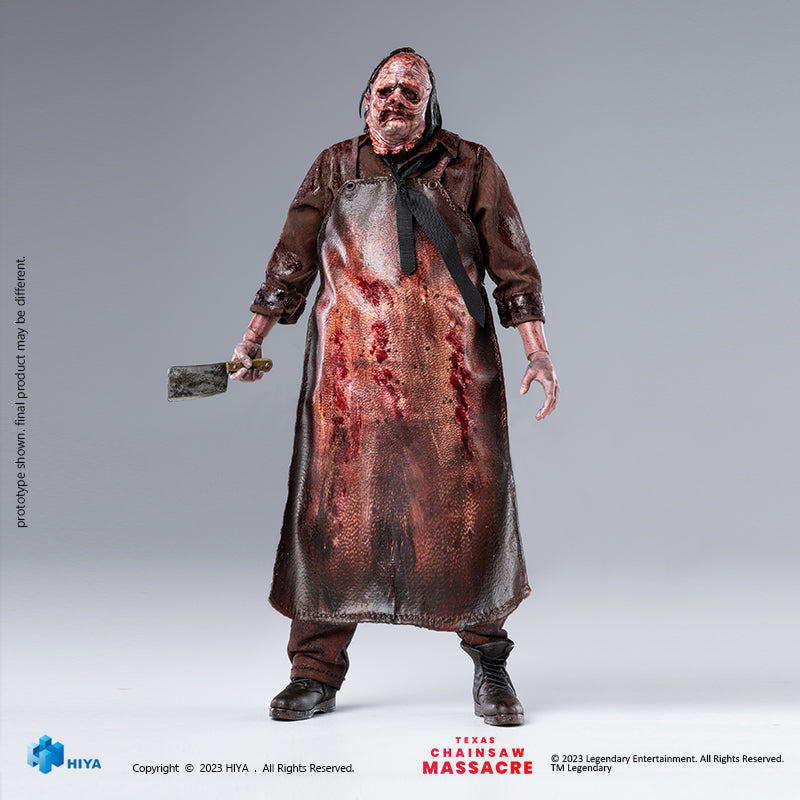 HIYA Exquisite Super Series 1/12 Scale 6 Inch Texas Chainsaw Massacre 2022 Leatherface Slaughter Ver. Action Figure