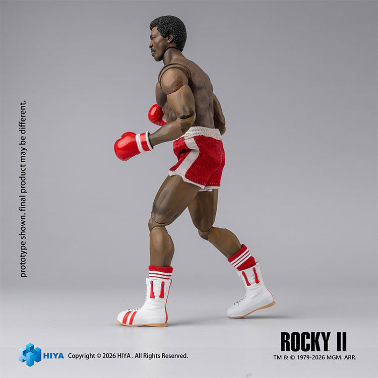HIYA Exquisite Super Series 1/12 Scale 6 Inch Rocky II Apollo Action Figure