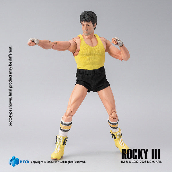 HIYA Exquisite Super Series 1/12 Scale 6.3 Inch Rocky III Rocky Boxer Version Action Figure