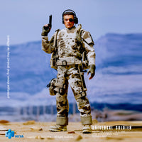 HIYA Exquisite Super 1/12 Scale 6 Inch Universal Soldier Luc Deveraux Action Figure