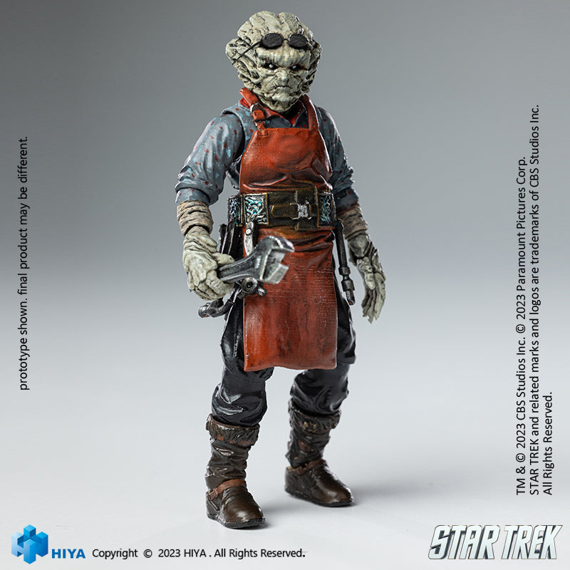 HIYA Exquisite Mini Series 1/18 Scale 3.2 Inch STAR TREK 2009 Keenser Action Figure