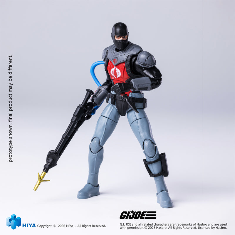 HIYA Exquisite Mini Series 1/18 Scale 4 Inch G.I.Joe Cobra Eel Action