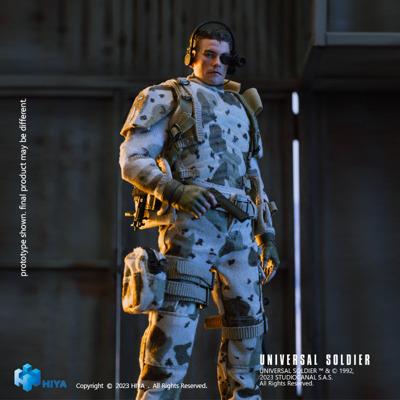 HIYA Exquisite Super 1/12 Scale 6 Inch Universal Soldier Luc Deveraux Action Figure