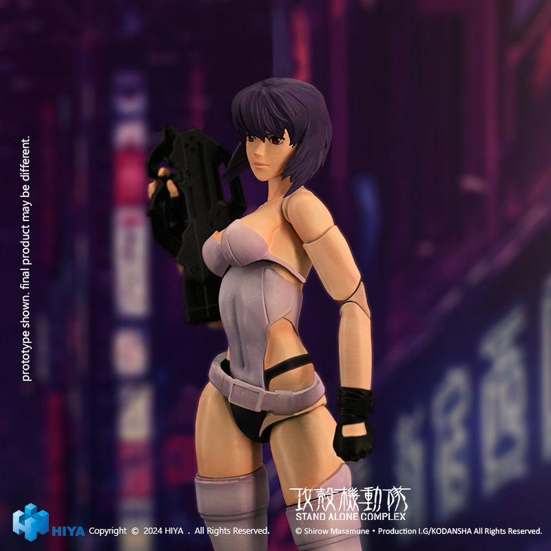 HIYA Exquisite Super Series 1/12 Scale 6 Inch GHOST IN THE SHELL Stand Alone Complex Kusanagi Motoko Action Figure