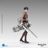 HIYA Exquisite Basic Series  1/12 5.7 Inch Attack on Titan 1-3 Levi Ackerman Action Figure