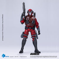 HIYA Exquisite Mini Series 1/18 Scale 4 Inch G.I.Joe Crimson Viper Action Figure