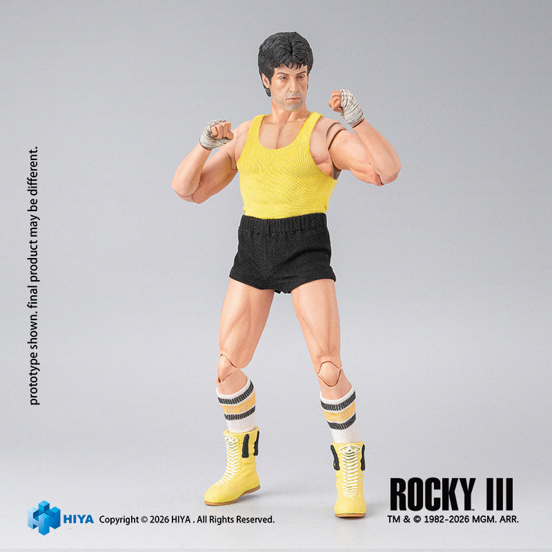 HIYA Exquisite Super Series 1/12 Scale 6.3 Inch Rocky III Rocky Boxer Version Action Figure