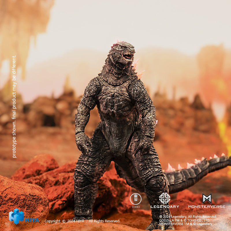 HIYA Exquisite Basic Series  None Scale 7 Inch Godzilla x Kong The New Empire Godzilla Evolved Ver. Action Figure