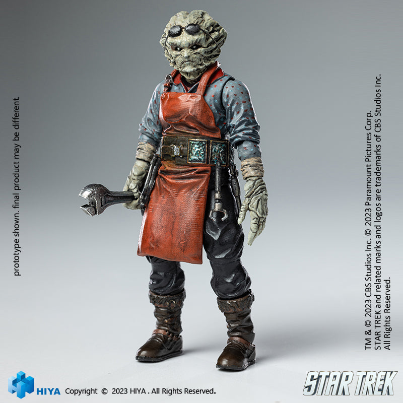 HIYA Exquisite Mini Series 1/18 Scale 3.2 Inch STAR TREK 2009 Keenser Action Figure