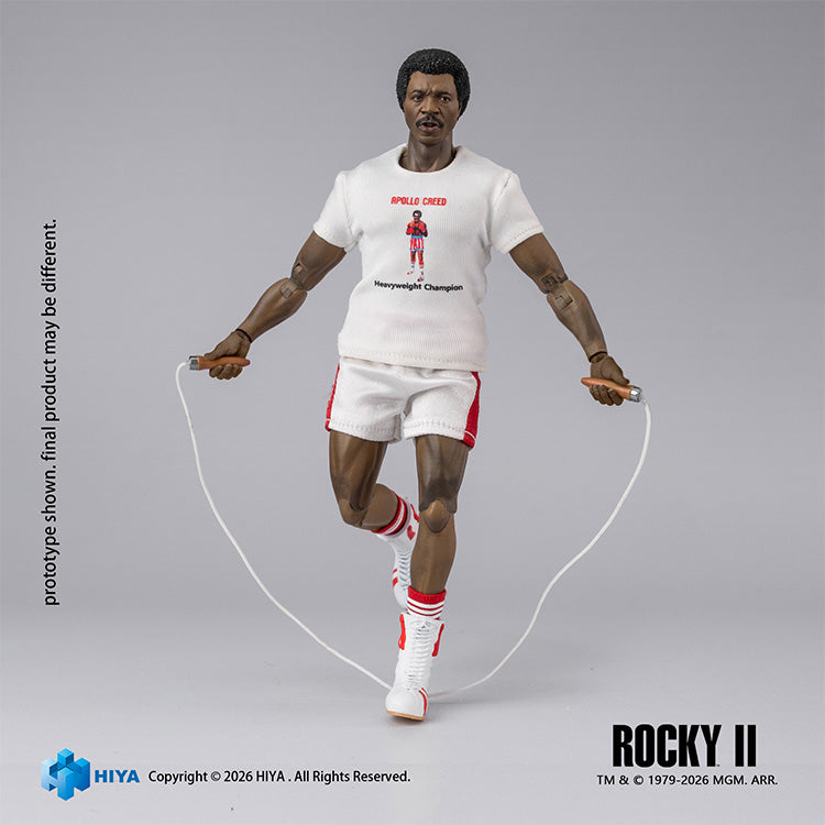HIYA Exquisite Super Series 1/12 Scale 6 Inch Rocky II Apollo Action Figure