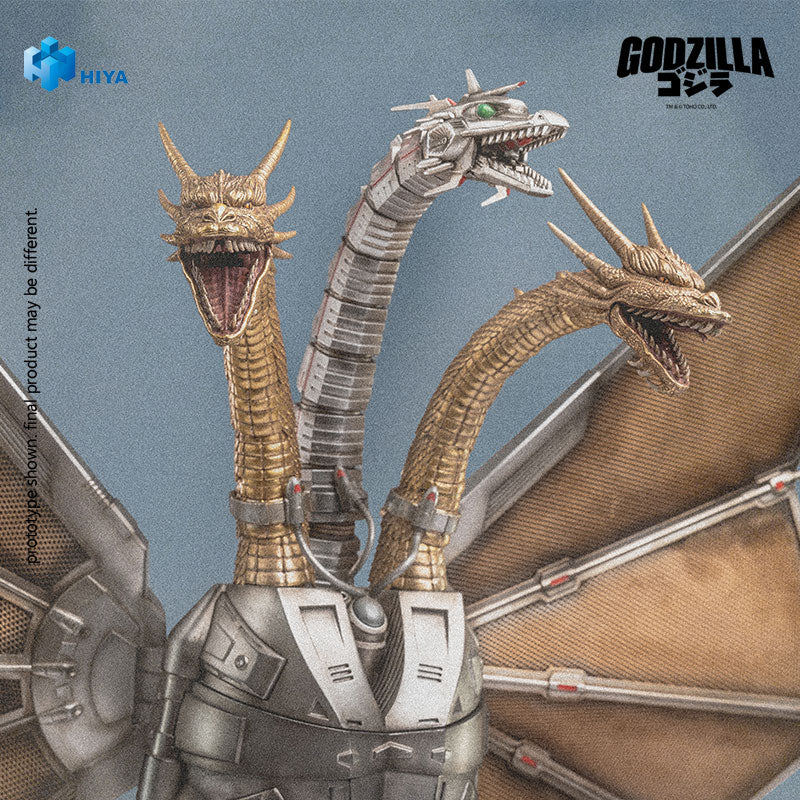 HIYA Exquisite Basic Series  None Scale 13 Inch Godzilla vs. King Ghidorah Mecha King Ghidorah Action Figure