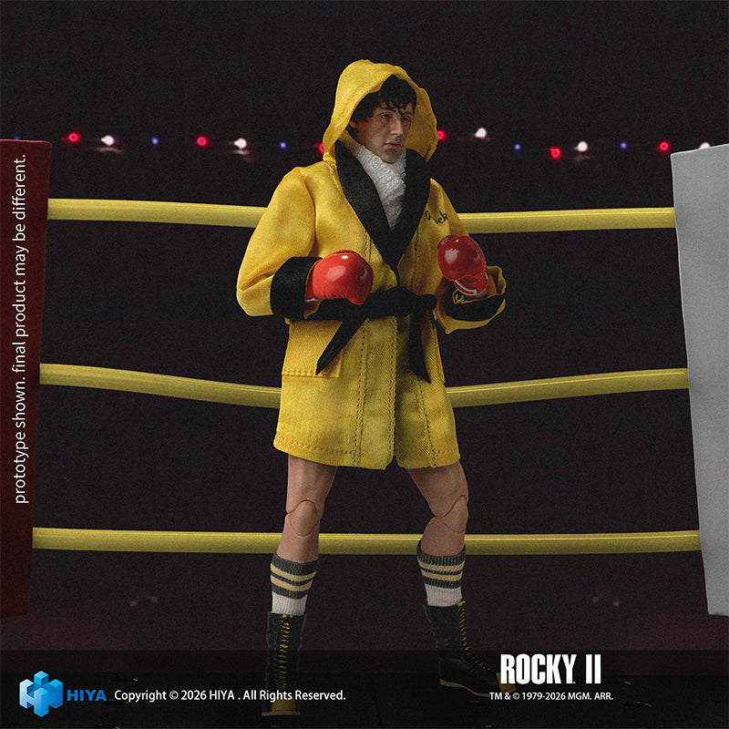 HIYA Exquisite Super Series 1/12 Scale 6.3 Inch Rocky II Rocky Boxer V