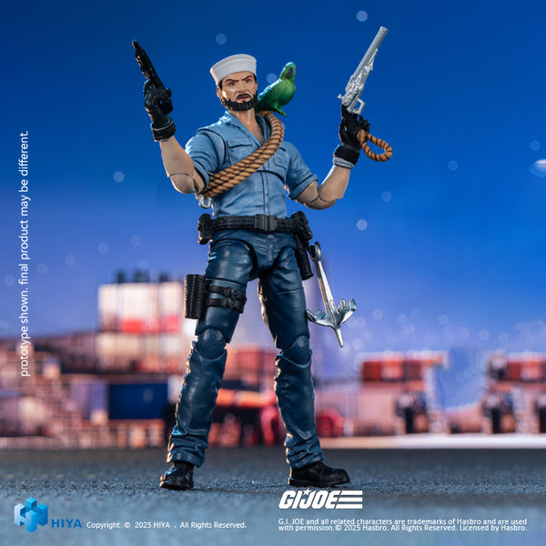 HIYA Exquisite Mini Series 1/18 Scale 4 Inch G.I.Joe Shipwreck Action Figure