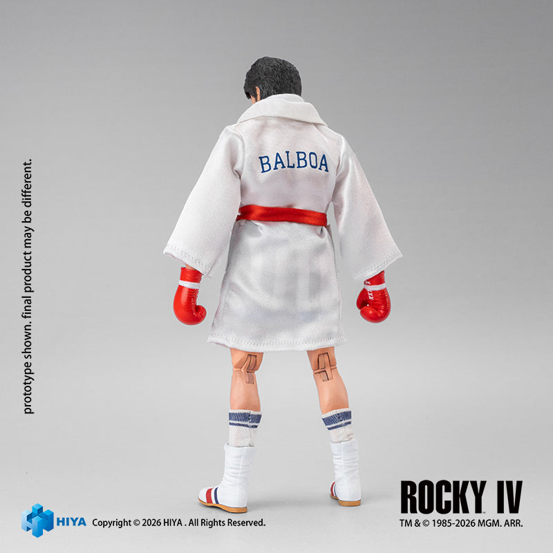 HIYA Exquisite Super Series 1/12 Scale 6.3 Inch Rocky IV Rocky Boxer V