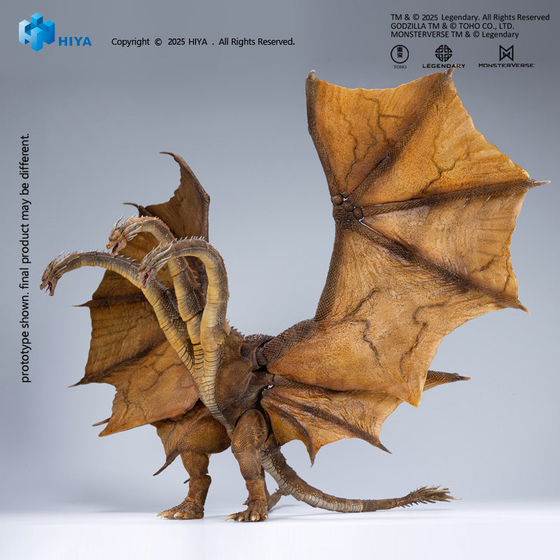 HIYA Exquisite Basic Series  None Scale 14 Inch Godzilla King of the Monsters King Ghidorah 2.0 Action Figure