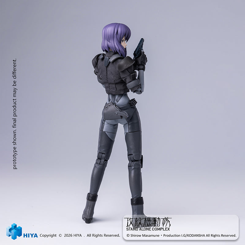 HIYA Exquisite Super Series 1/12 Scale 6 Inch GHOST IN THE SHELL Stand Alone Complex Kusanagi Motoko Battle Suit Version Action Figure