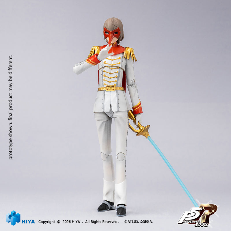 未開封　BANDAI Human Player ヒューマンプレイヤー ホワイト HIYA Exquisite Basic Series 1/12 Scale 6 Inch Persona 5 Royal Crow Act