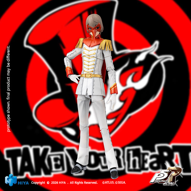 HIYA Exquisite Basic Series 1/12 Scale 6 Inch Persona 5 Royal Crow Action Figure