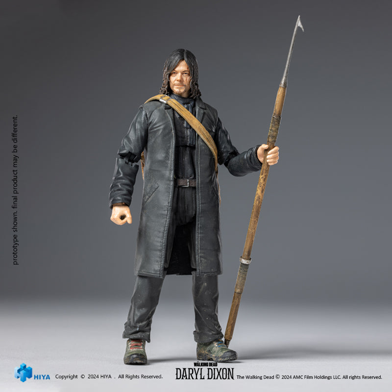 HIYA Exquisite Mini Series 1/18 Scale 4 Inch The Walking Dead Daryl Dixon Daryl Action Figure