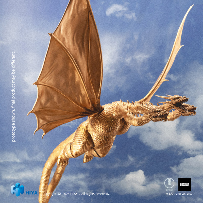 HIYA Exquisite Basic Series  None Scale 10 Inch Godzilla vs. King Ghidorah King Ghidorah Action Figure