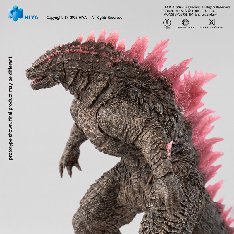 HIYA Exquisite Basic Series  None Scale 7 Inch Godzilla x Kong The New Empire Godzilla Heat Ray Godzilla Evolved Ver. Action Figure