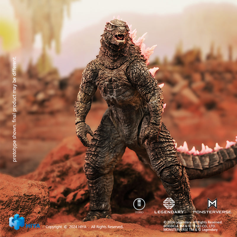 HIYA Exquisite Basic Series  None Scale 7 Inch Godzilla x Kong The New Empire Godzilla Evolved Ver. Action Figure