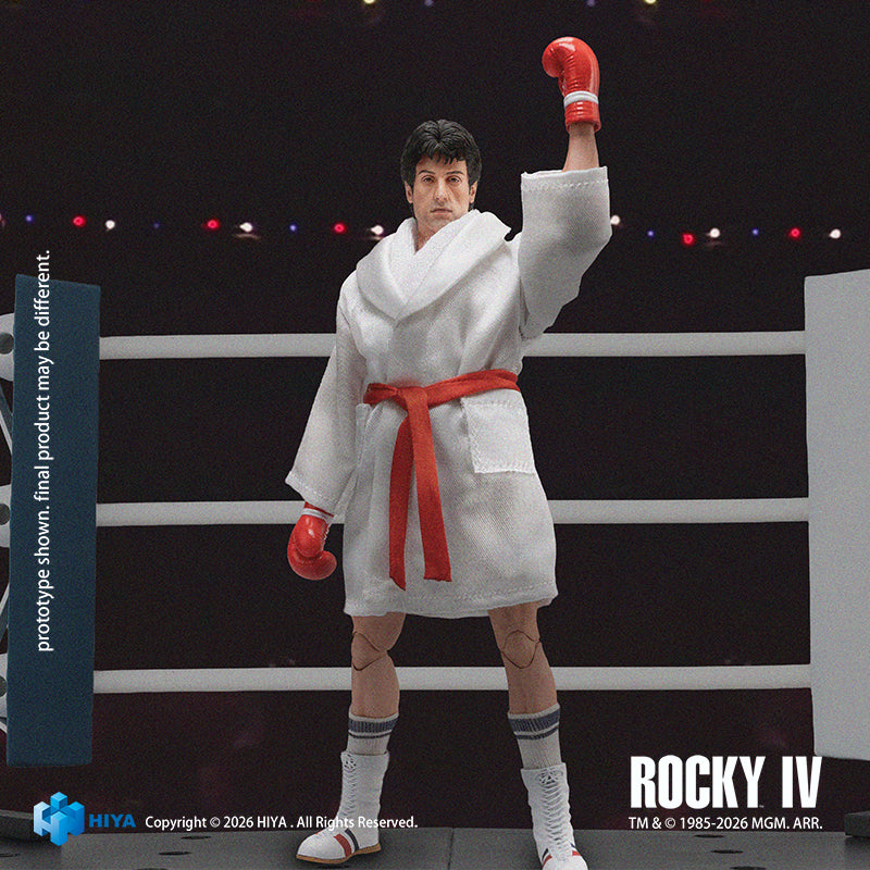 HIYA Exquisite Super Series 1/12 Scale 6.3 Inch Rocky IV Rocky Boxer V