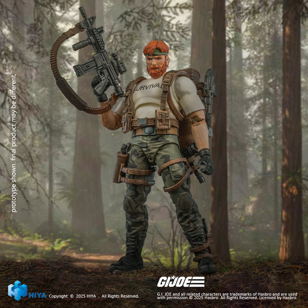 HIYA Exquisite Mini Series 1/18 Scale 4.3 Inch G.I.Joe Outback Action Figure
