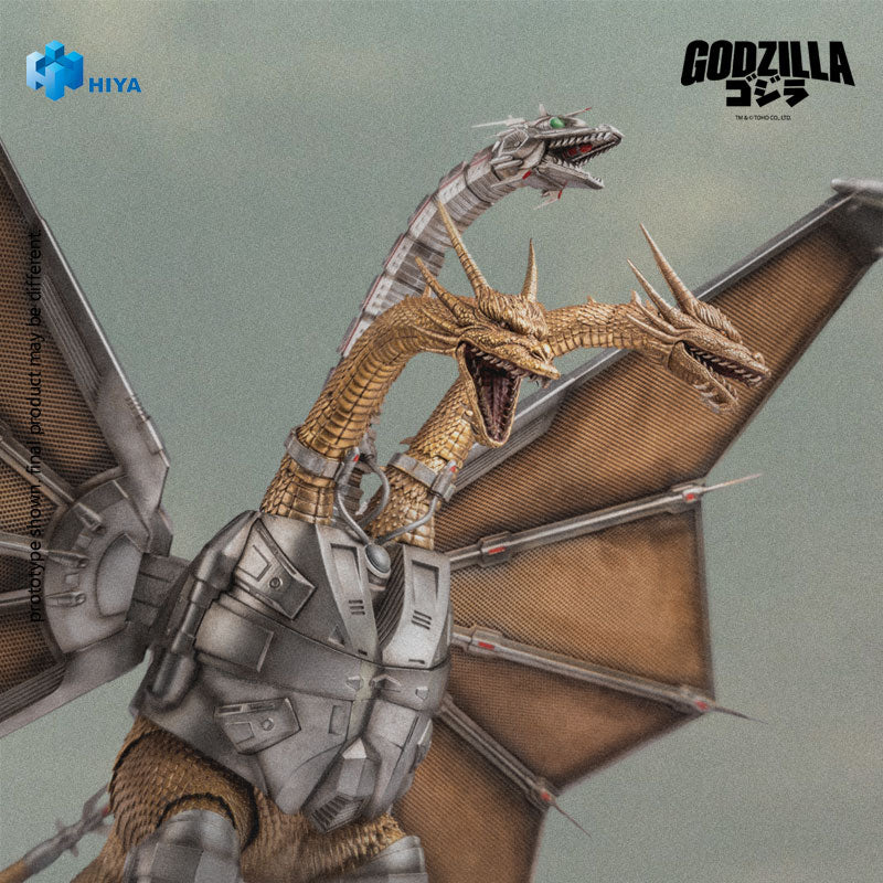 HIYA Exquisite Basic Series  None Scale 13 Inch Godzilla vs. King Ghidorah Mecha King Ghidorah Action Figure