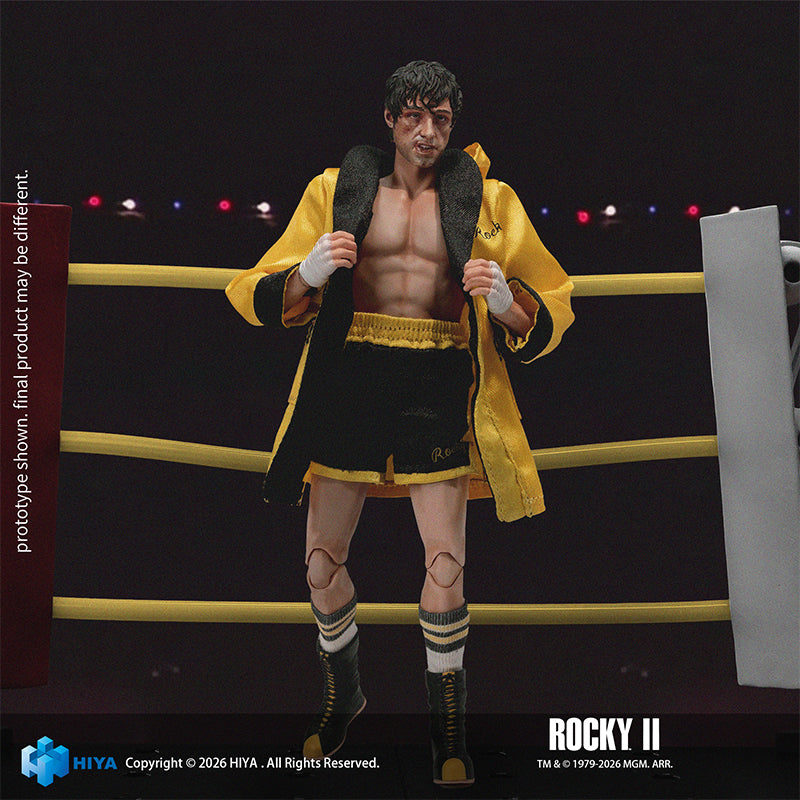 HIYA Exquisite Super Series 1/12 Scale 6.3 Inch Rocky II Rocky Boxer Version Action Figure